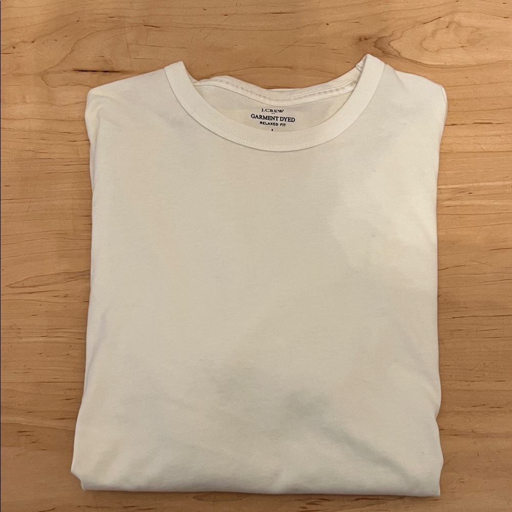 J. Crew men’s Cream tee